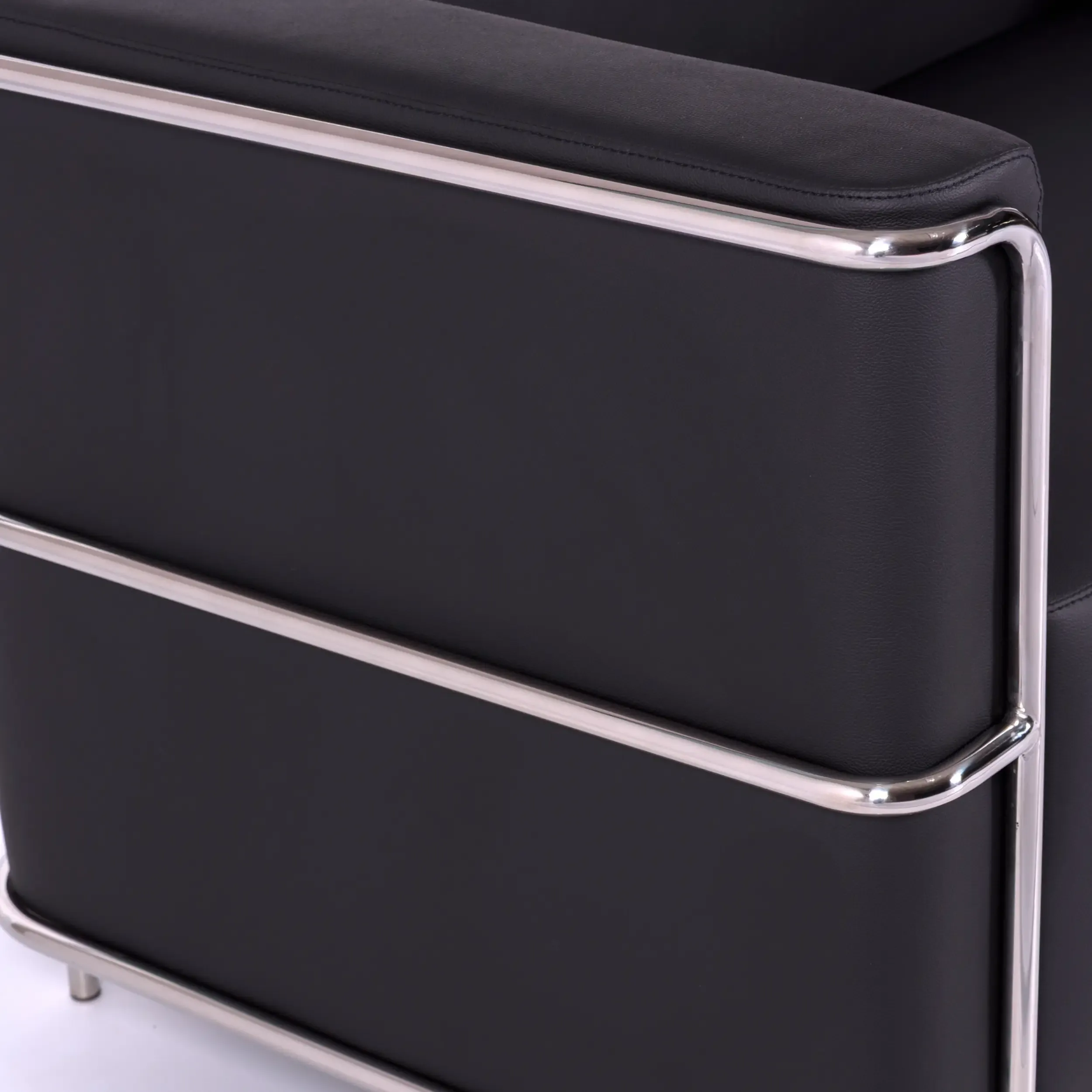 Canapé design 3 places en éco-cuir Torino - Imagen 4