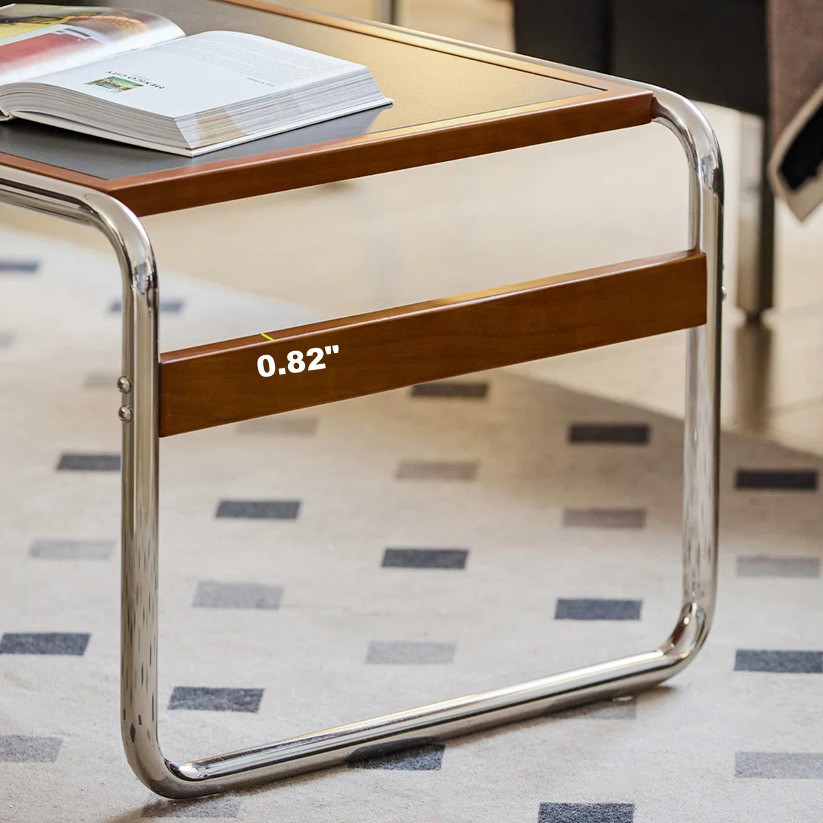 Mesa de centro Bauhaus rectangular - Imagen 4