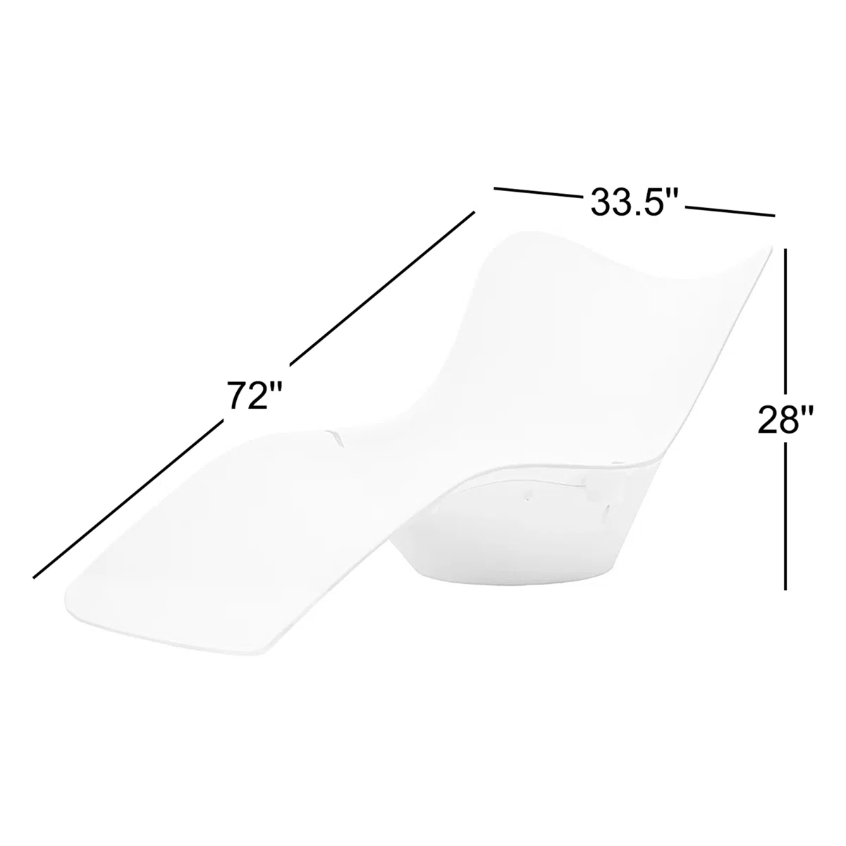 Set de 2 tumbonas para piscina - Imagen 5