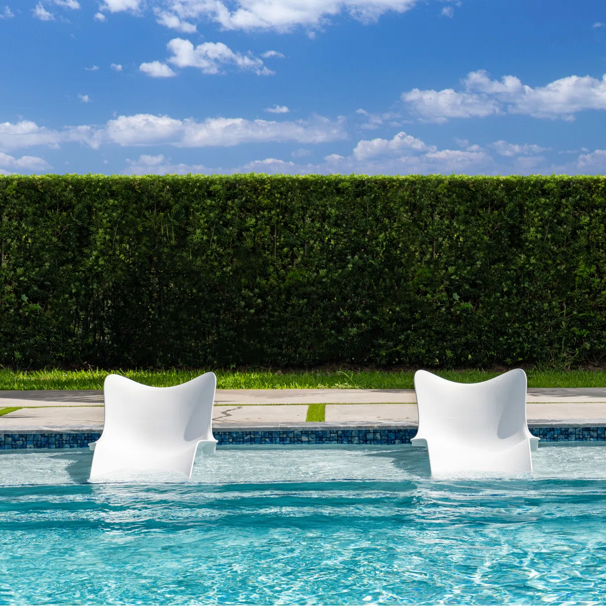 Set de 2 tumbonas para piscina - Imagen 10